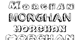 Coloriage Morghan