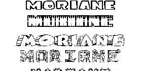 Coloriage Moriane