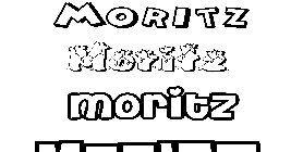 Coloriage Moritz