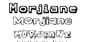 Coloriage Morjiane