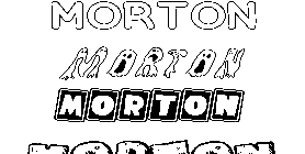 Coloriage Morton