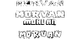 Coloriage Morvan