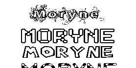 Coloriage Moryne