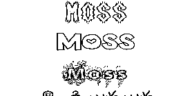 Coloriage Moss