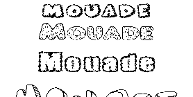 Coloriage Mouade