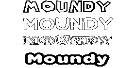 Coloriage Moundy