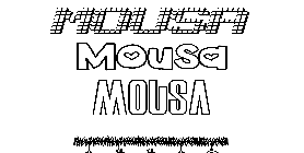 Coloriage Mousa