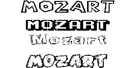 Coloriage Mozart