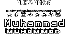 Coloriage Muhammad