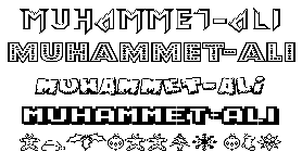 Coloriage Muhammet-Ali