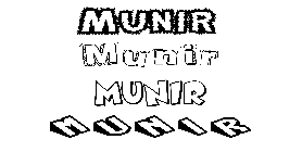 Coloriage Munir