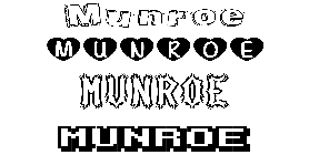 Coloriage Munroe