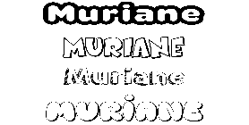 Coloriage Muriane