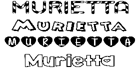 Coloriage Murietta