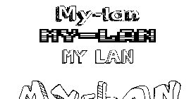 Coloriage My-Lan