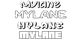 Coloriage Mylane