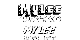 Coloriage Mylee