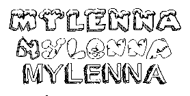 Coloriage Mylenna