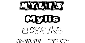 Coloriage Mylis
