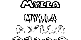 Coloriage Mylla