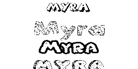 Coloriage Myra