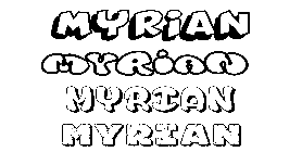 Coloriage Myrian