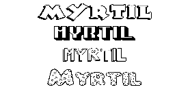 Coloriage Myrtil