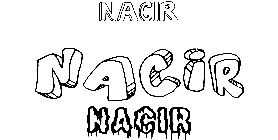 Coloriage Nacir