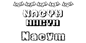 Coloriage Nacym