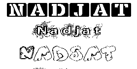 Coloriage Nadjat