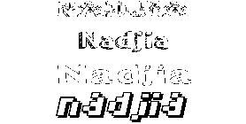 Coloriage Nadjia