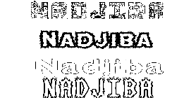 Coloriage Nadjiba