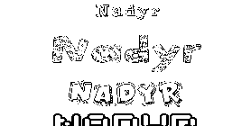 Coloriage Nadyr