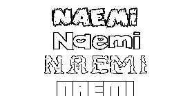 Coloriage Naemi