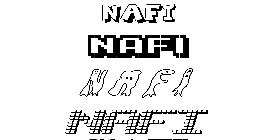 Coloriage Nafi