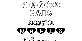 Coloriage Nafis