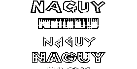 Coloriage Naguy