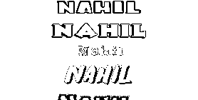 Coloriage Nahil
