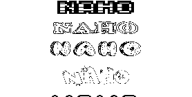 Coloriage Naho
