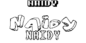 Coloriage Naidy