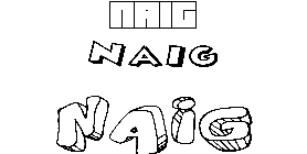 Coloriage Naig