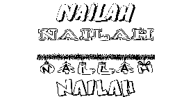 Coloriage Nailah