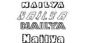Coloriage Nailya