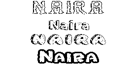 Coloriage Naira