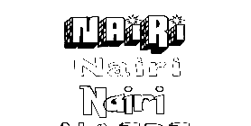 Coloriage Nairi