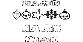 Coloriage Najid