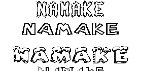 Coloriage Namake