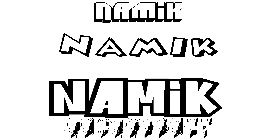 Coloriage Namik