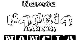 Coloriage Nancia