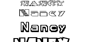 Coloriage Nancy